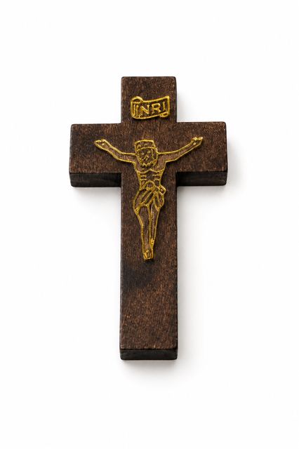 Madera oscura + INRI